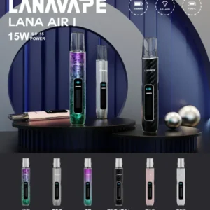 LANA AIR 主機【新款上市】 6-15W功率可調 ｜ 智能熒幕 ｜ 通用 RELX、SP2S、LANA 一代煙彈
